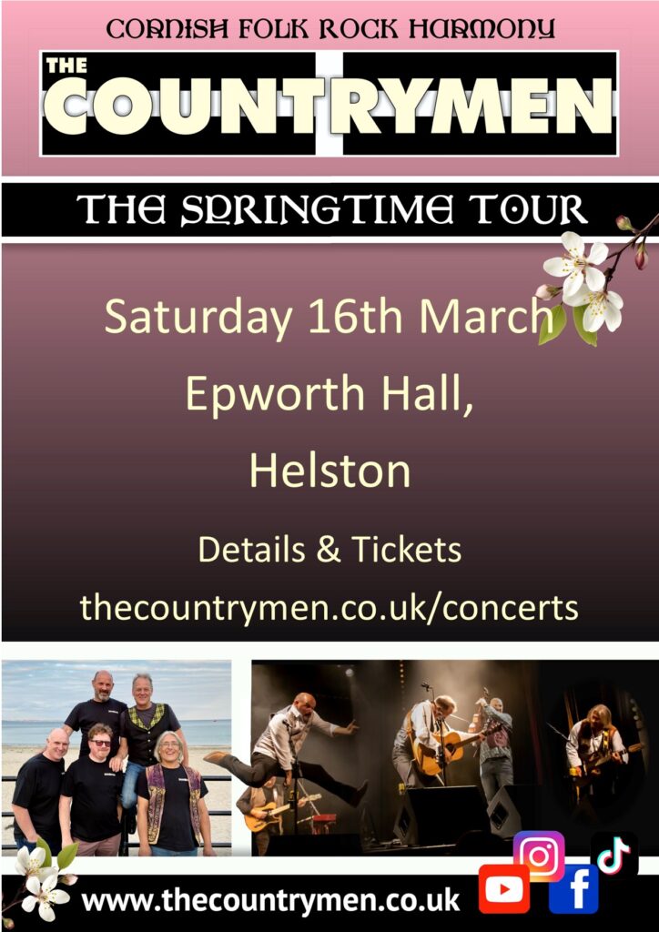Springtime Concert Tour: Helston - SOLD OUT!
